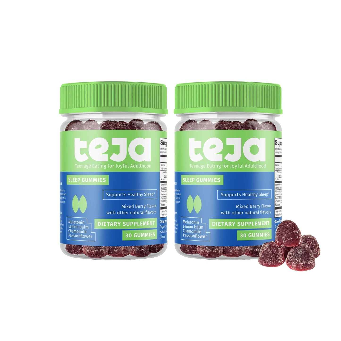 TEJA Sleep Support Gummies, 60 Gummies