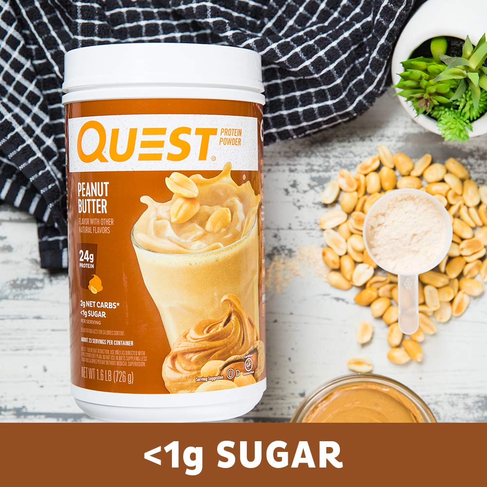 Quest Peanut Butter Protein Powder, 25.6 oz