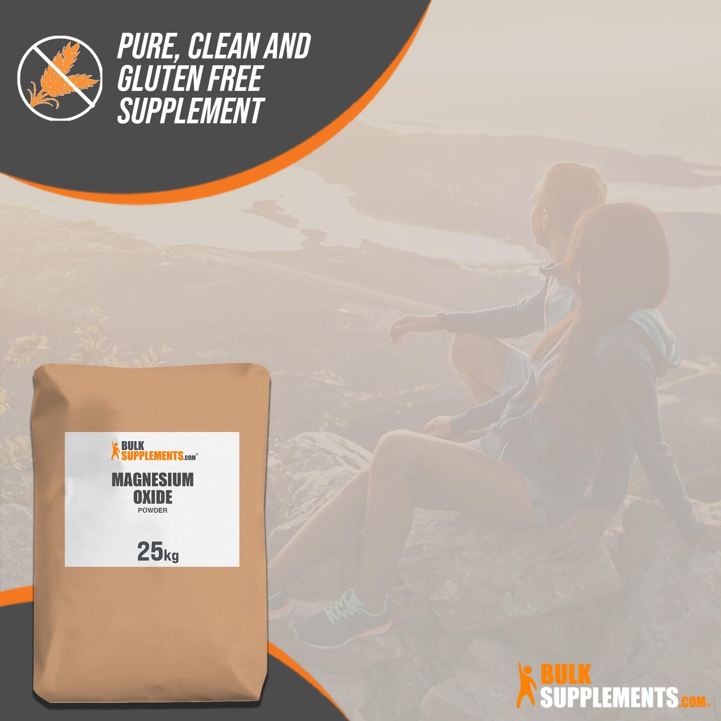 BulkSupplements Magnesium Oxide Powder 880.92 Ounces