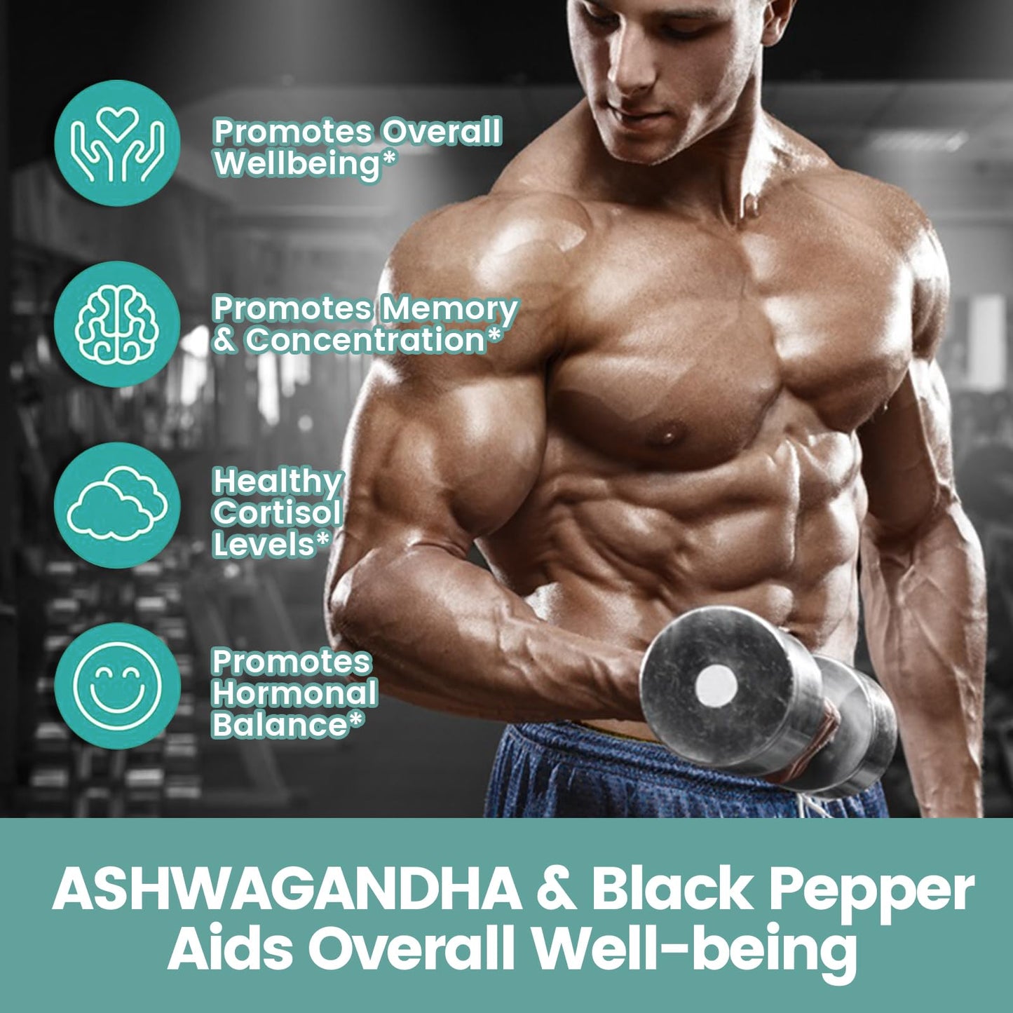 VivoNu Ashwagandha Capsules, 60 Capsules