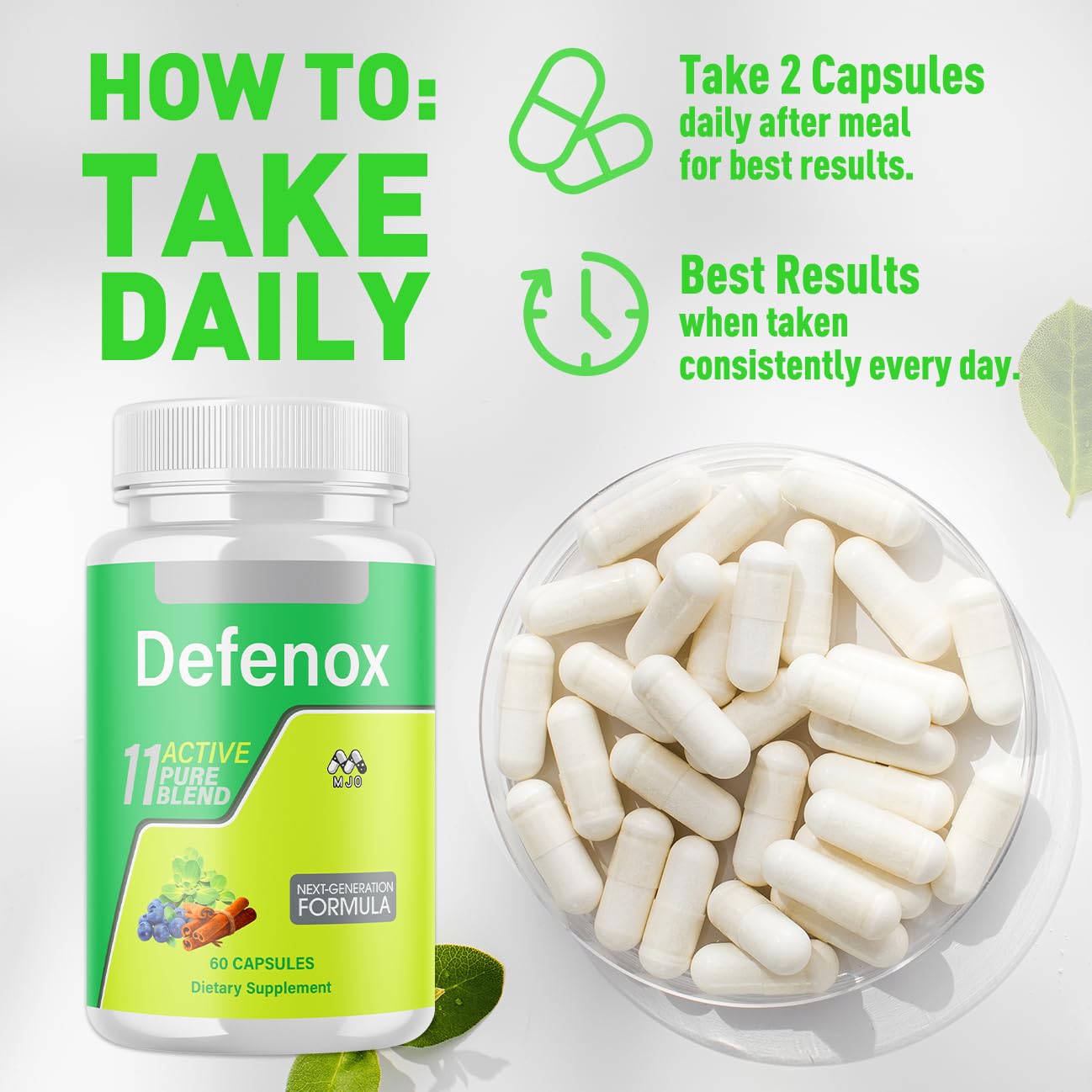 MJO Defenox Capsules 180 Capsules