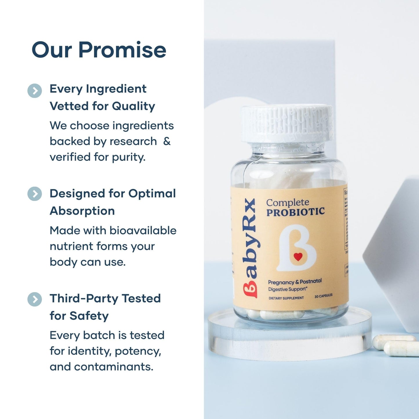 BabyRx Complete Probiotic Capsules 30 Count