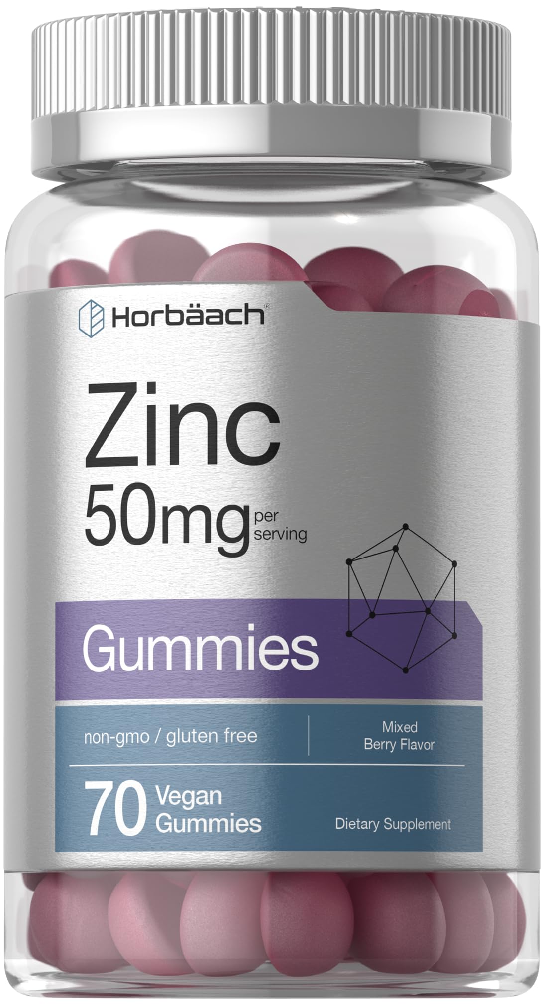 Horbäach Zinc Gummies 70 Count
