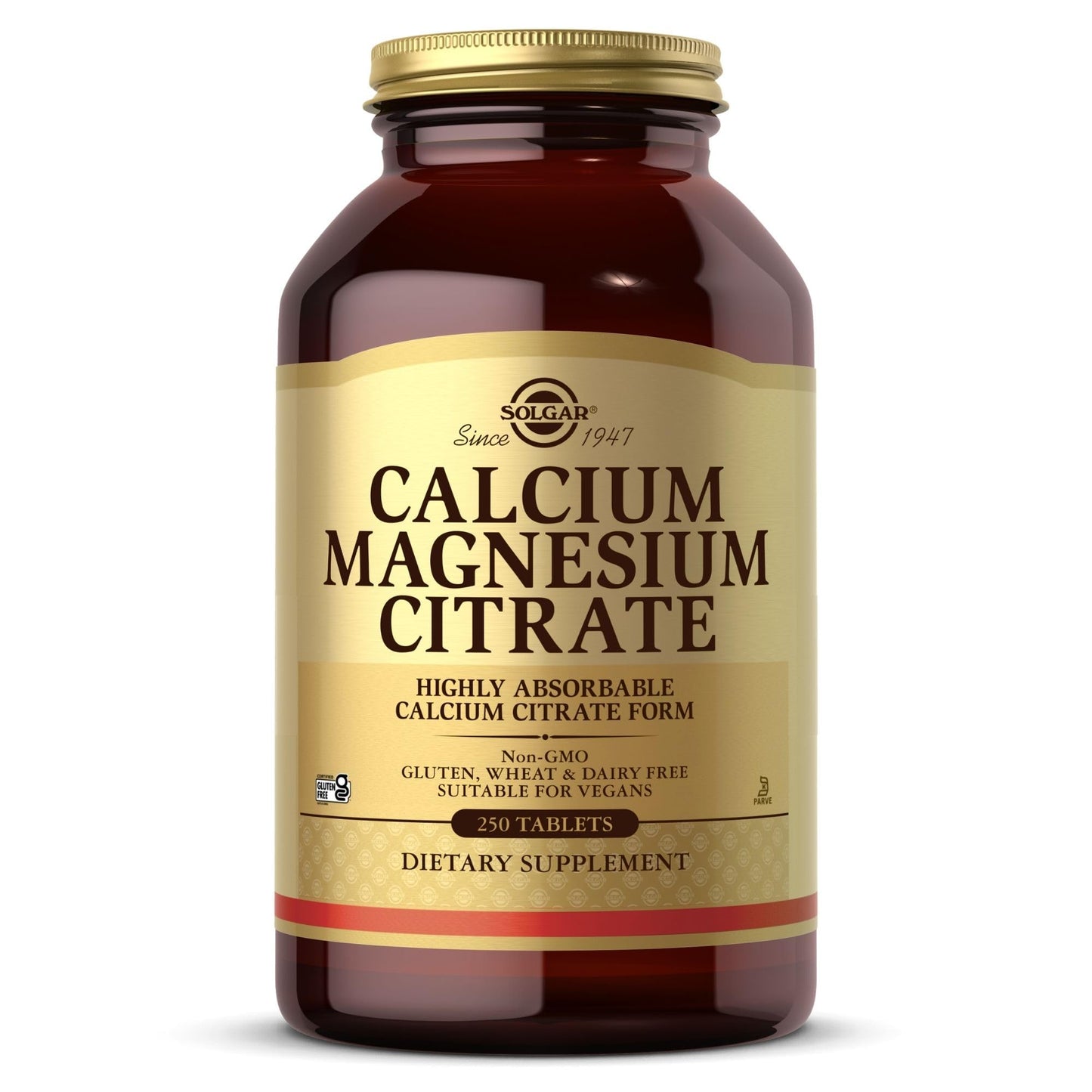 Solgar Calcium Magnesium Citrate Tablets 250 Count