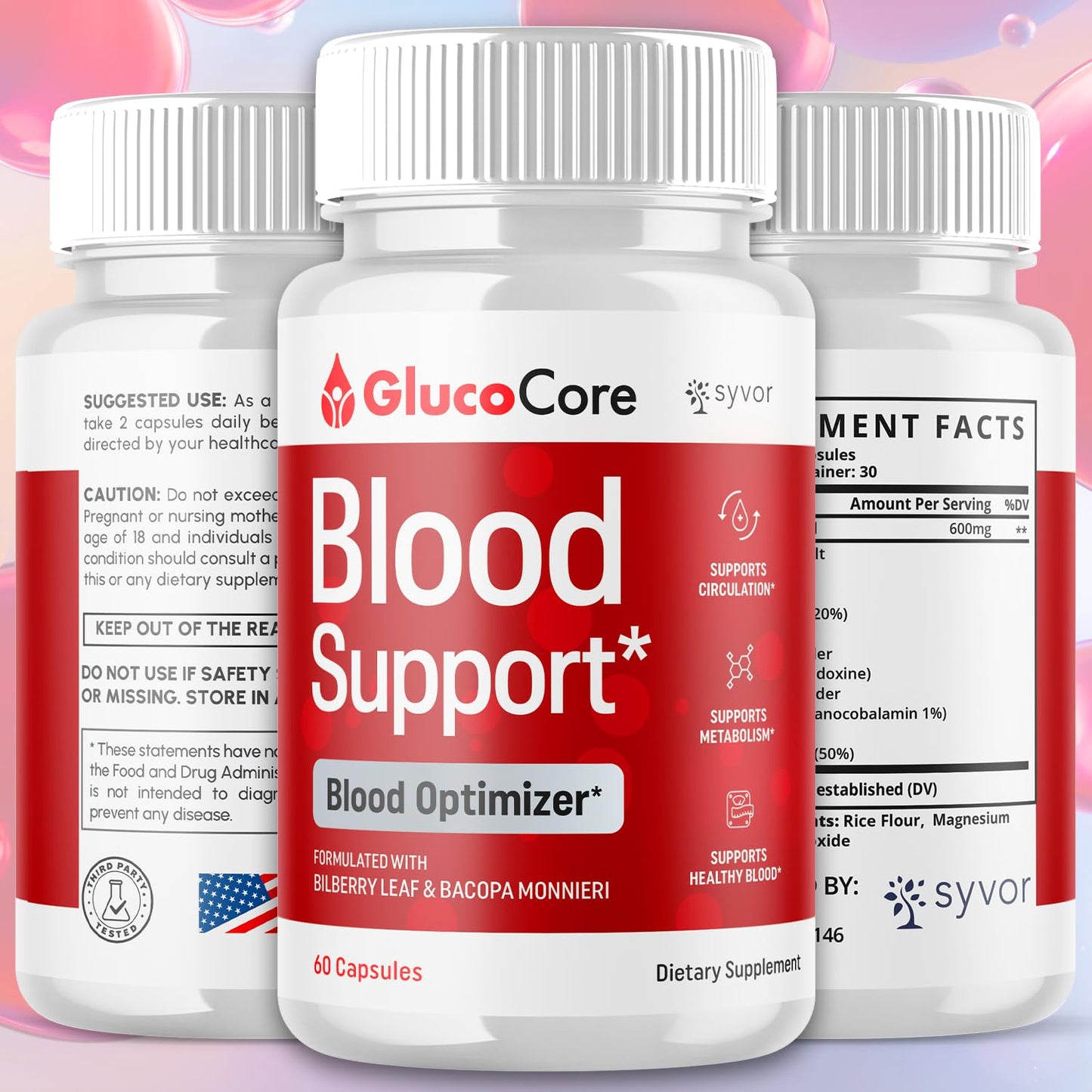 Syvor GlucoCore Capsules 60 Capsules