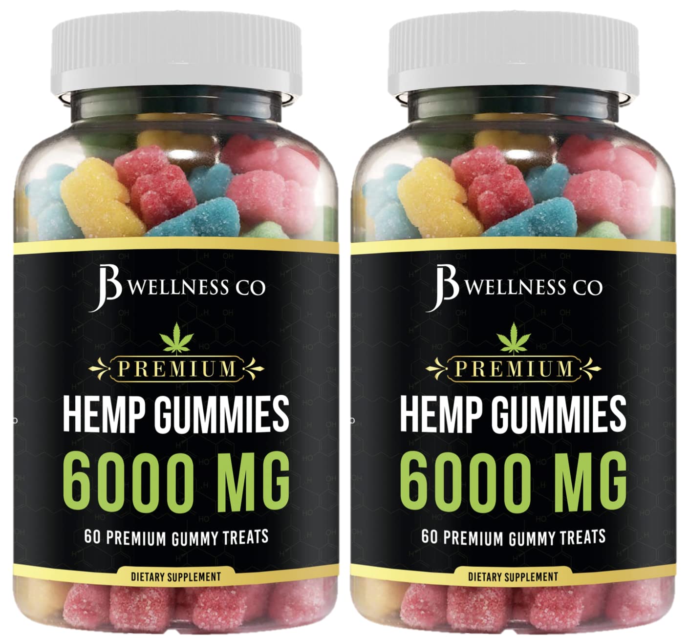 JB Wellness Co Hemp Gummies 120 Gummies