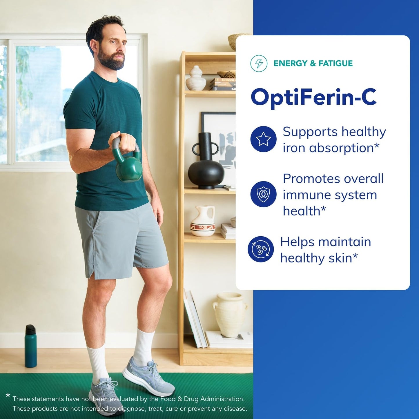 Pure Encapsulations OptiFerin-C 60 Capsules
