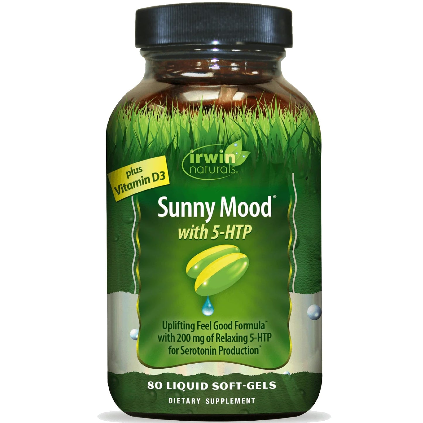 Irwin Naturals Sunny Mood with 5-HTP Softgels 80 Count