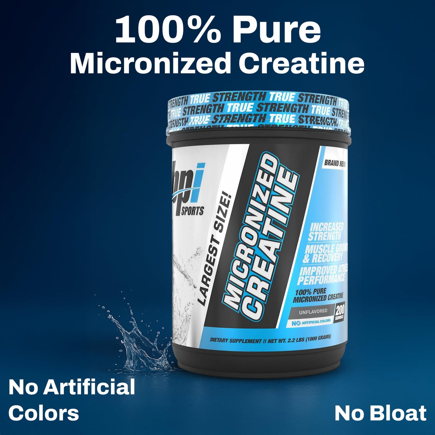 BPI Sports Micronized Creatine Powder 10.58 Ounce