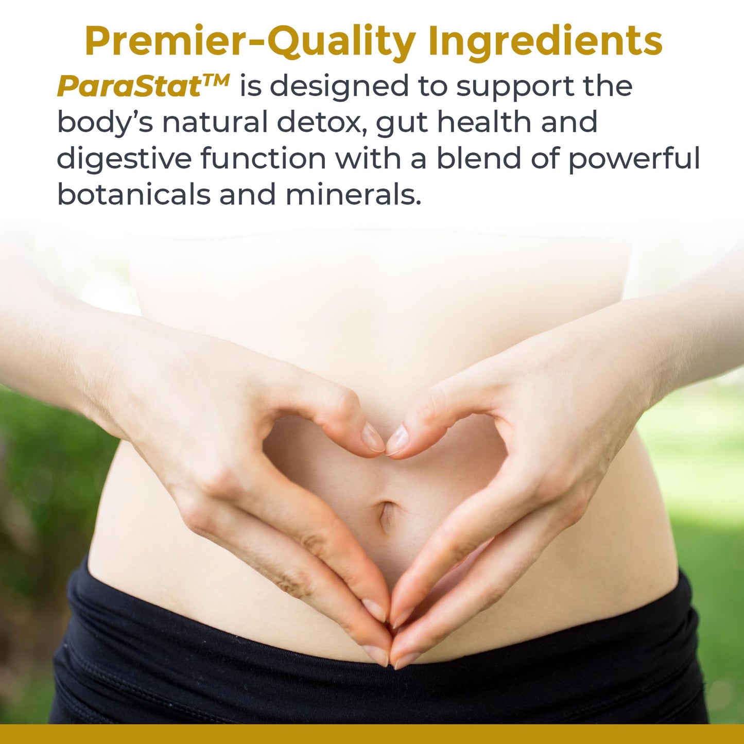 Premier Research Labs ParaStat - Intestinal Cleanse, Natural Gut Cleanse for Women & Men, Support for Colon Detox, Bloating, Digestion & Constipation Capsules 90