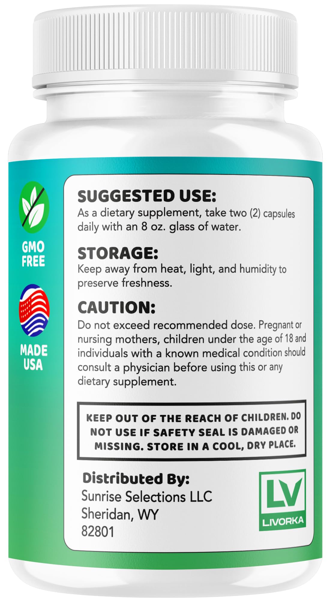 LIVORKA NeuroSerge Capsules 60 Capsules