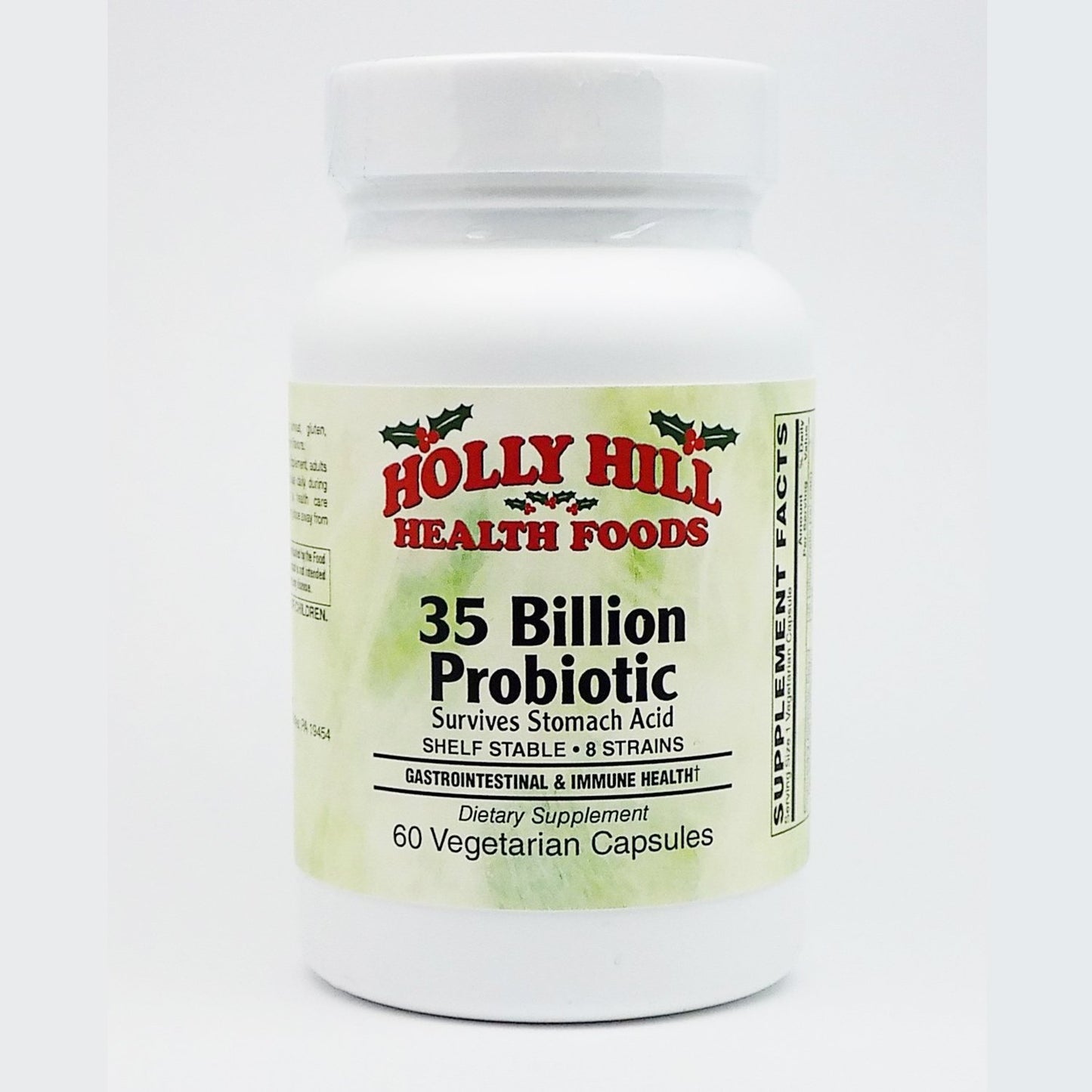 Holly Hill Health Foods 35 Billion Probiotic Capsules, 60 Count