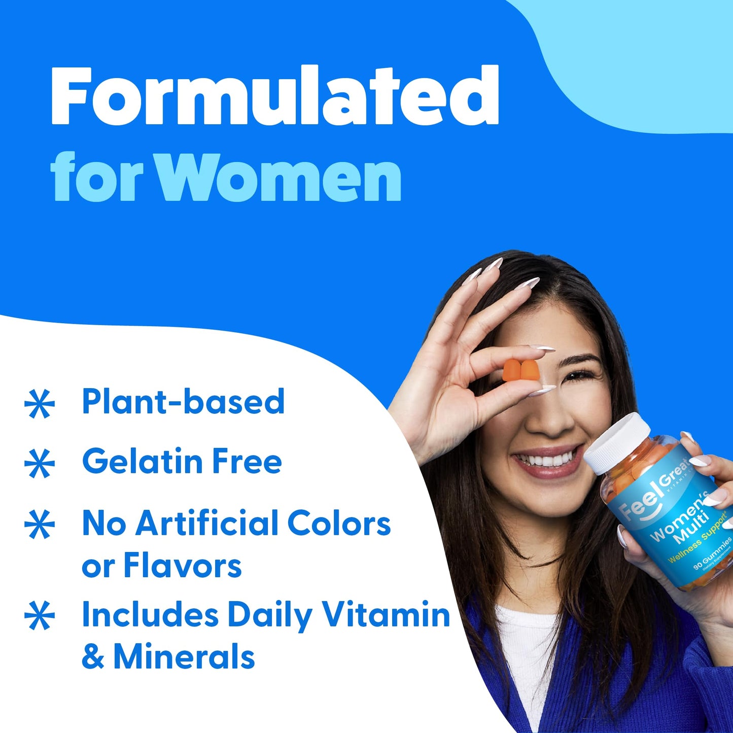 The Feel Great Vitamin Company Multivitamin for Women Gummy 1 Count