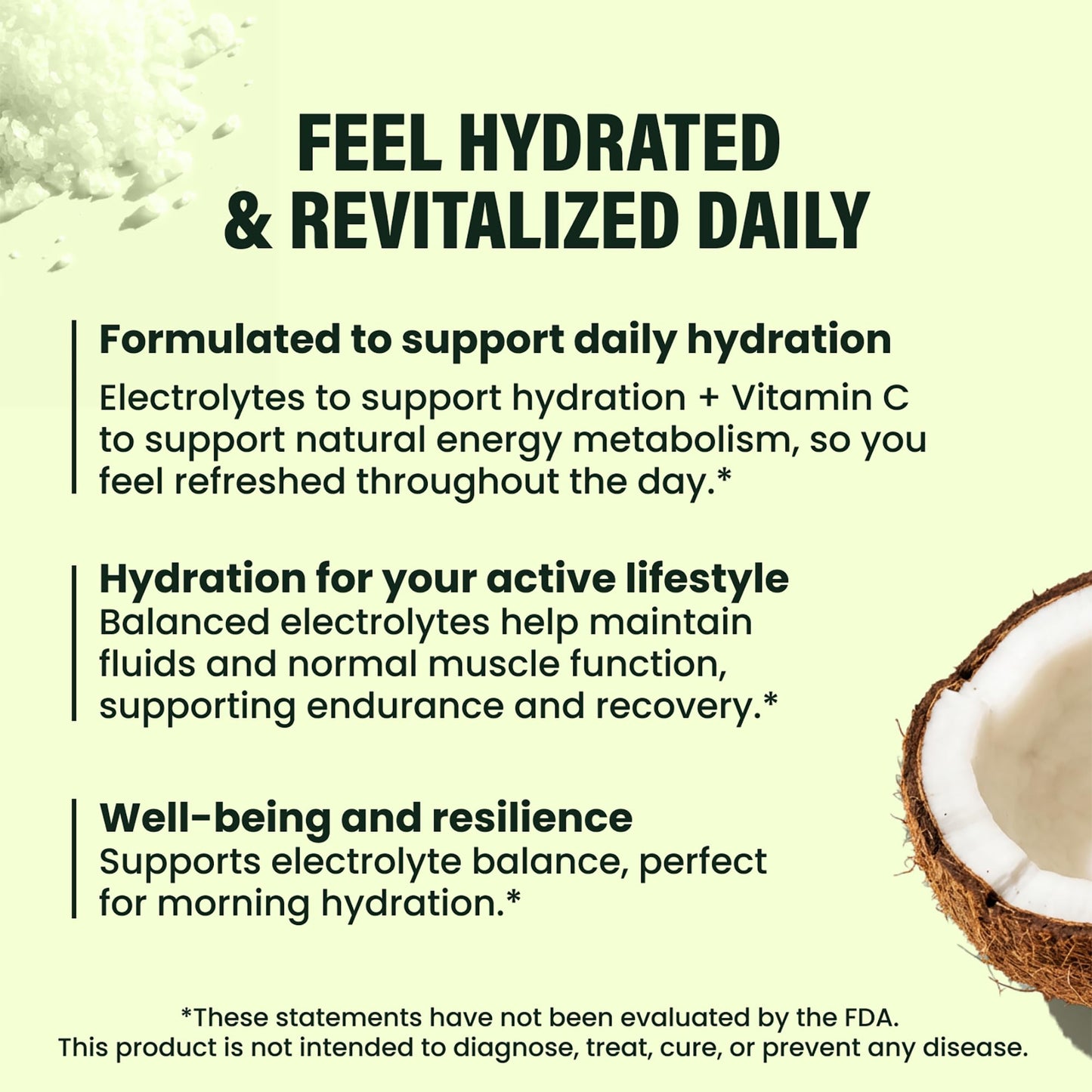 Live It Up Vital Minerals Electrolyte Powder for Hydration 5.93 Ounce