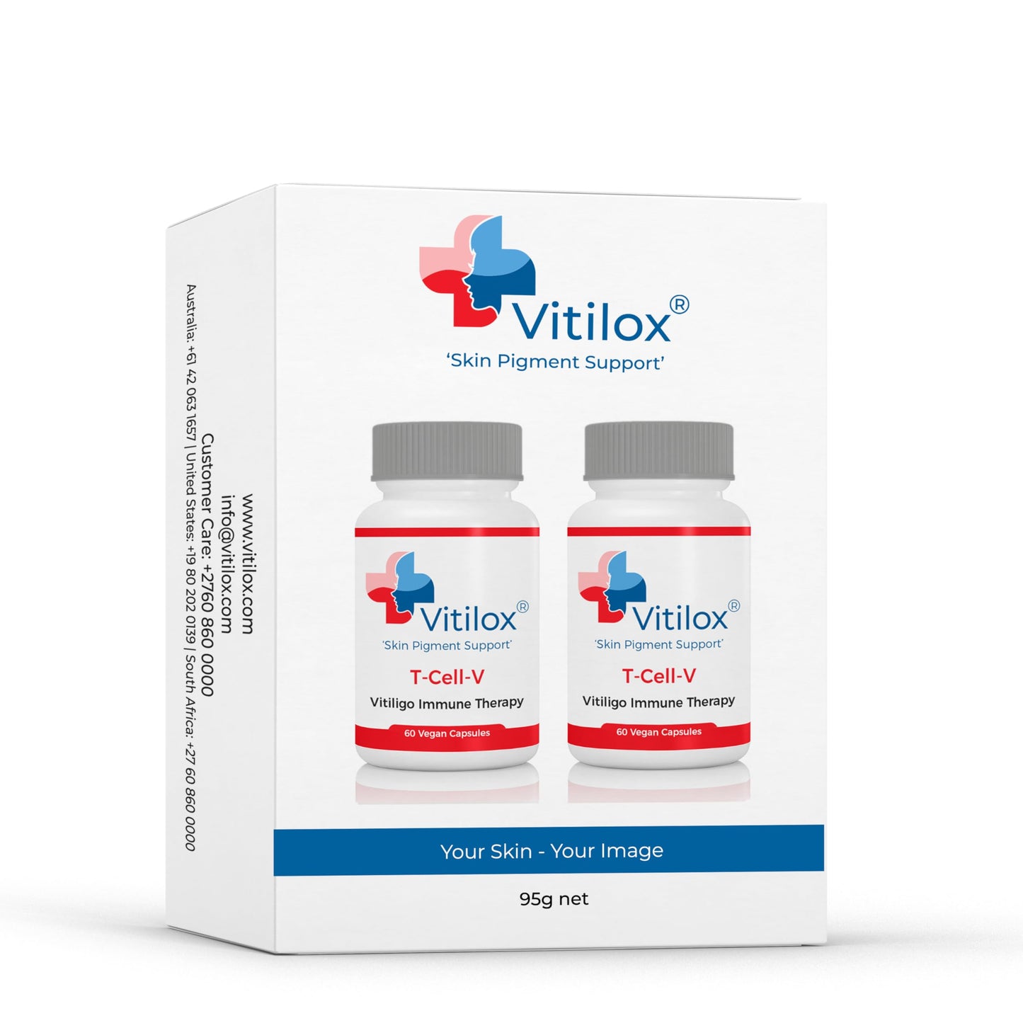 Vitilox Vitiligo T-Cell-V Immune Therapy Capsules, 120 Capsules