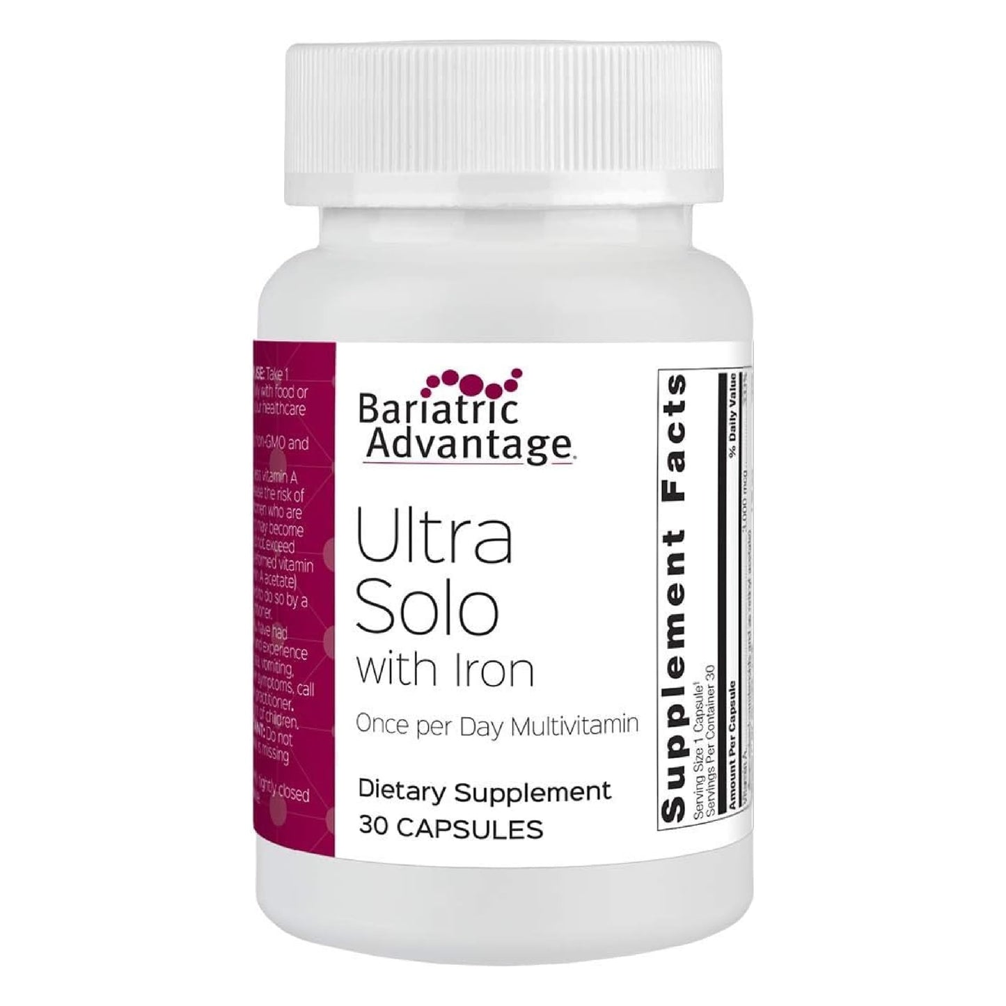 Bariatric Advantage Ultra Solo with Iron Chewable 120