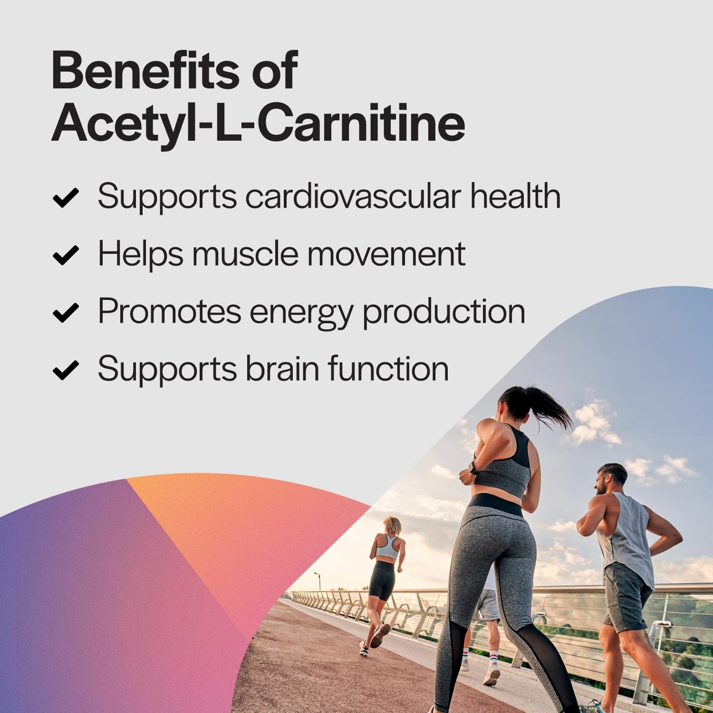 PureFormulas Acetyl L-Carnitine Cognitive & Memory Support Capsules, 60 Count