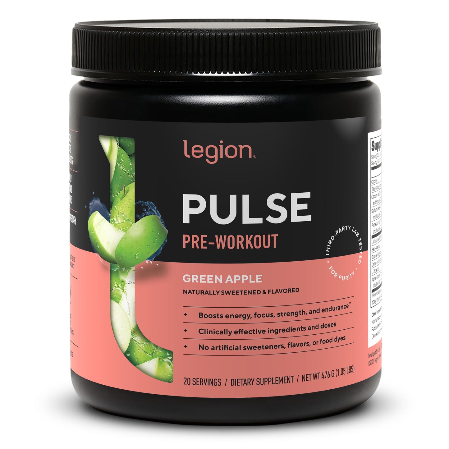 LEGION Pulse Pre Workout Powder 16.8