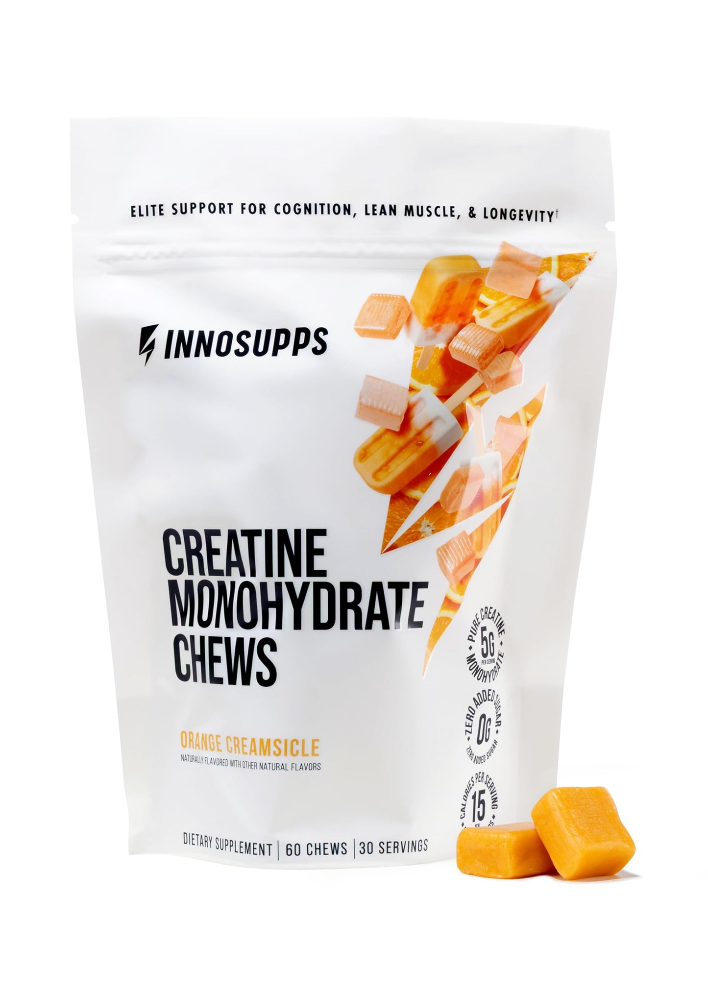 InnoSupps Creatine Monohydrate Chewables 60 Count