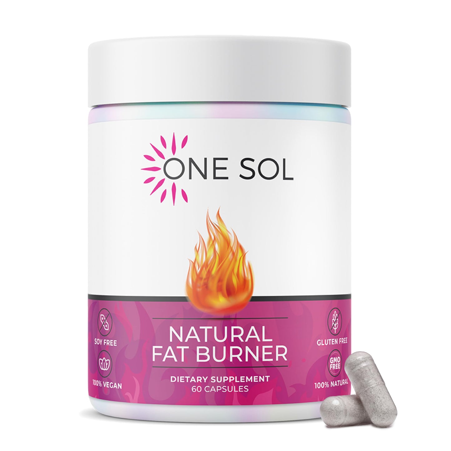 One Sol Fat Burner for Women 60 Capsules