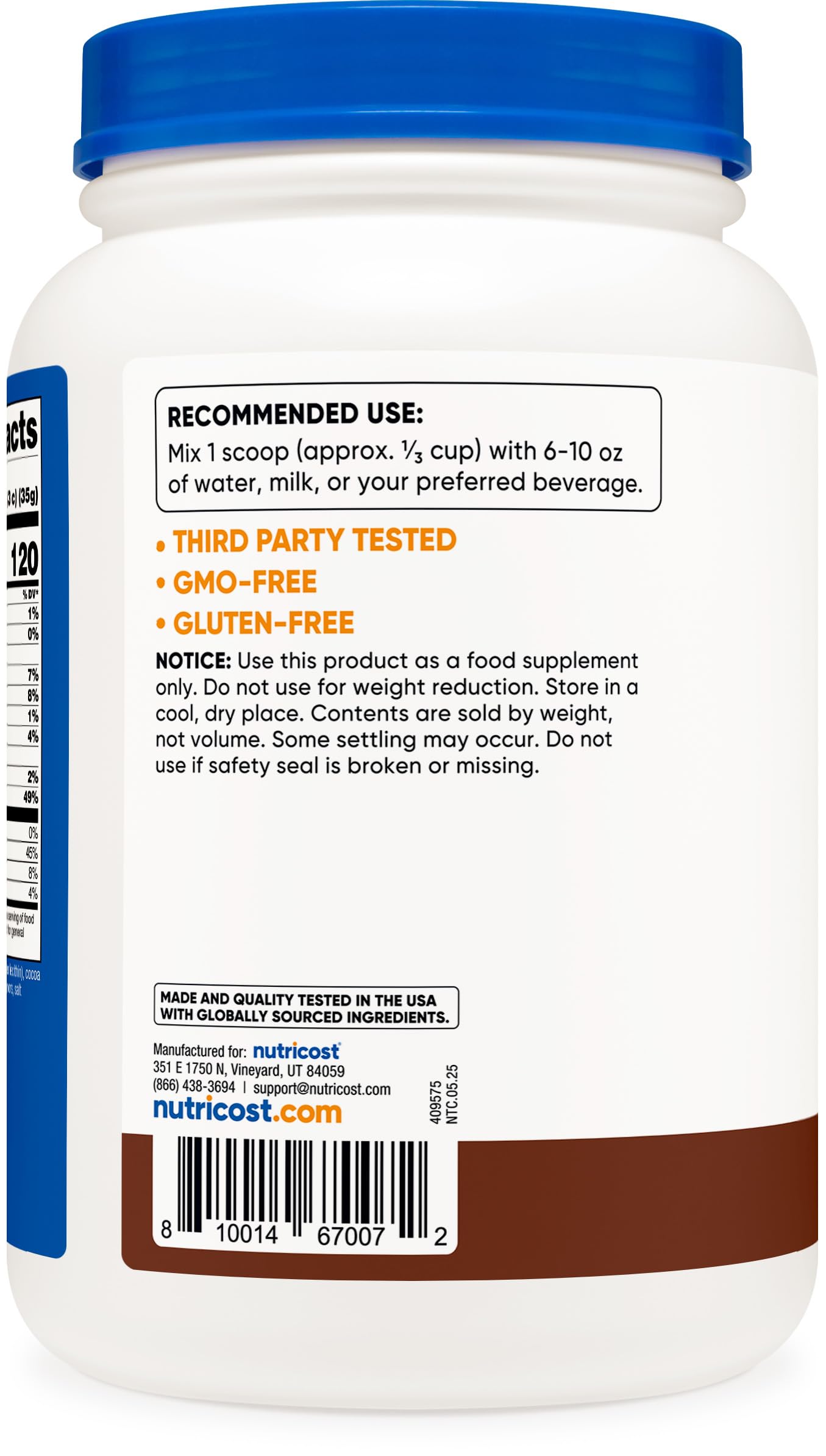 Nutricost Casein Protein Powder 32