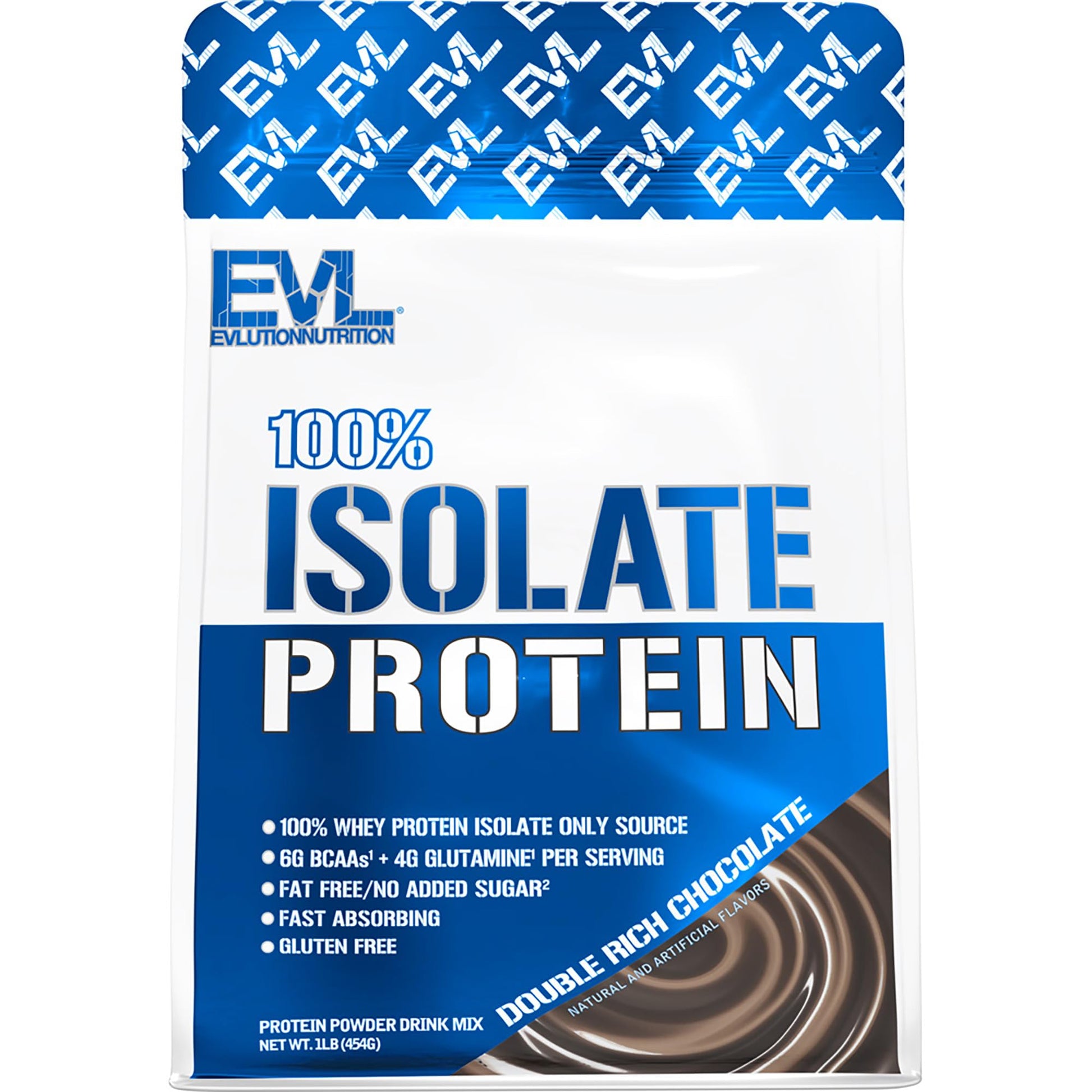 Evlution 100% Isolate Wheey Isolate Protein Powder, Double Rich Chocolate, 16 Servings