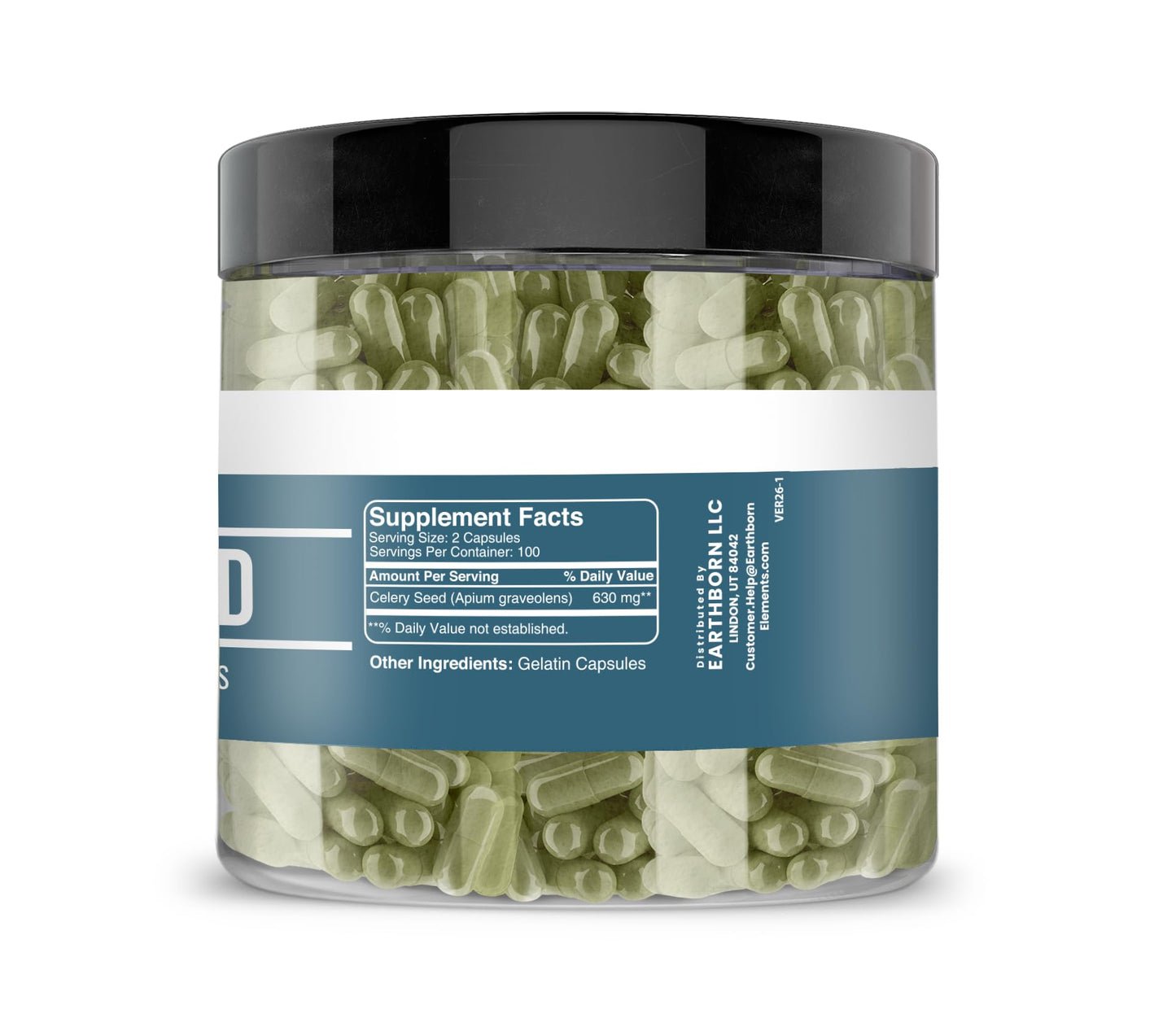 Earthborn Elements Celery Seed 200 Capsules