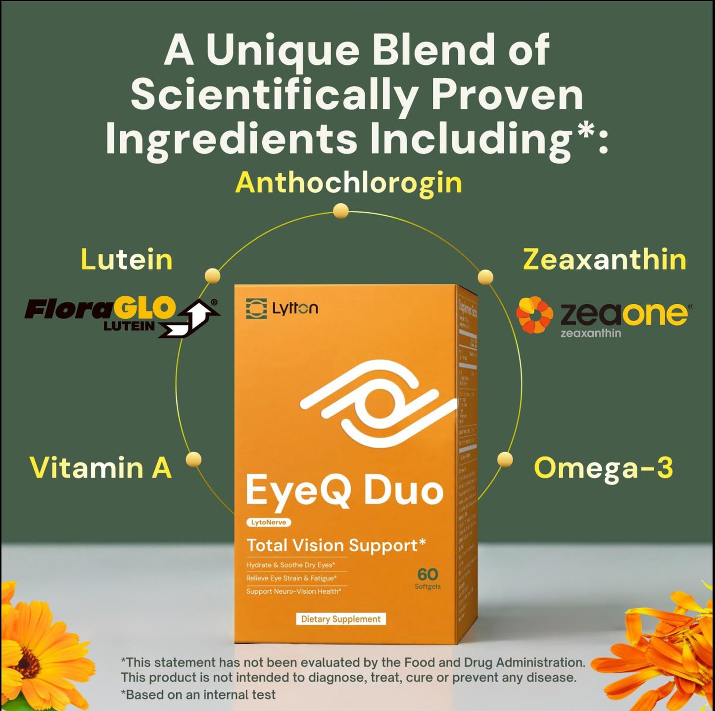 LYTTON EyeQ Duo Digital Eye & Focus Support Softgels 60