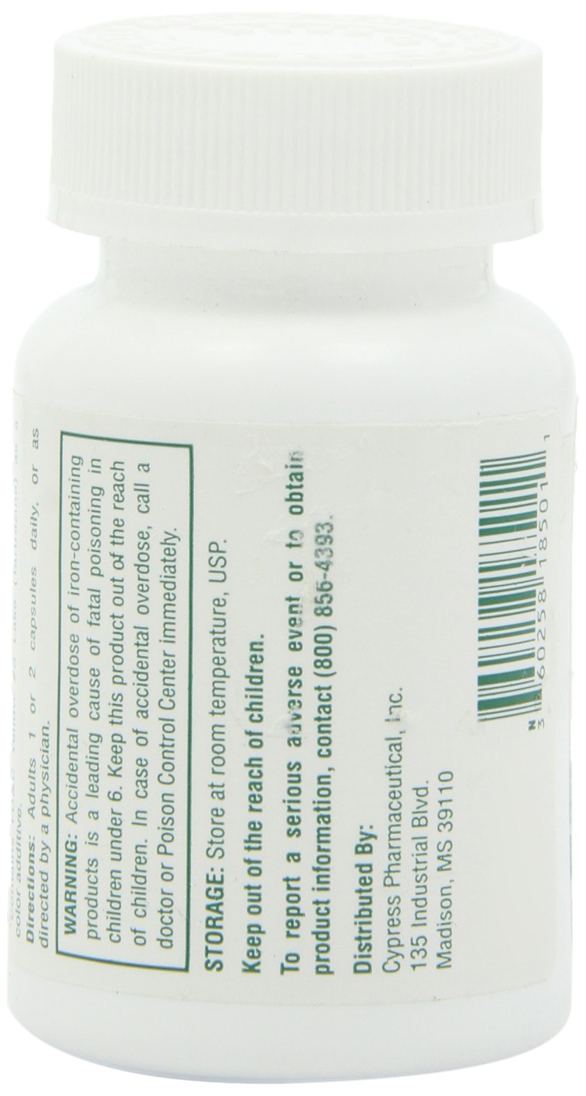 HIBROU Poly Iron Capsules 150 mg, 100 Capsules
