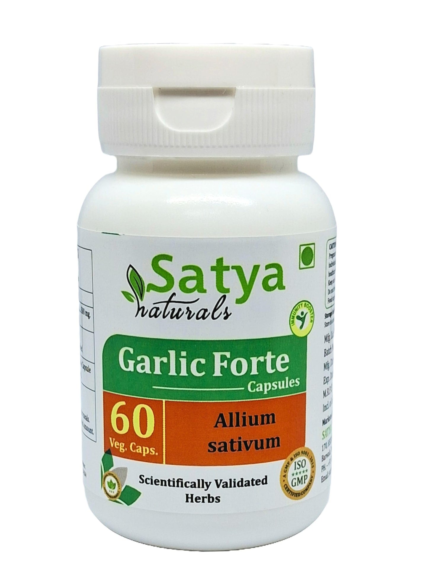 Satya Naturals Garlic Forte Capsule 120 Count