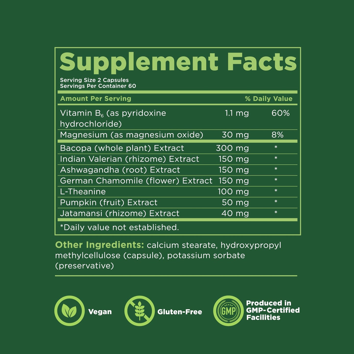 Kapiva Men's Sleep Support Supplement Capsules, 120 Count
