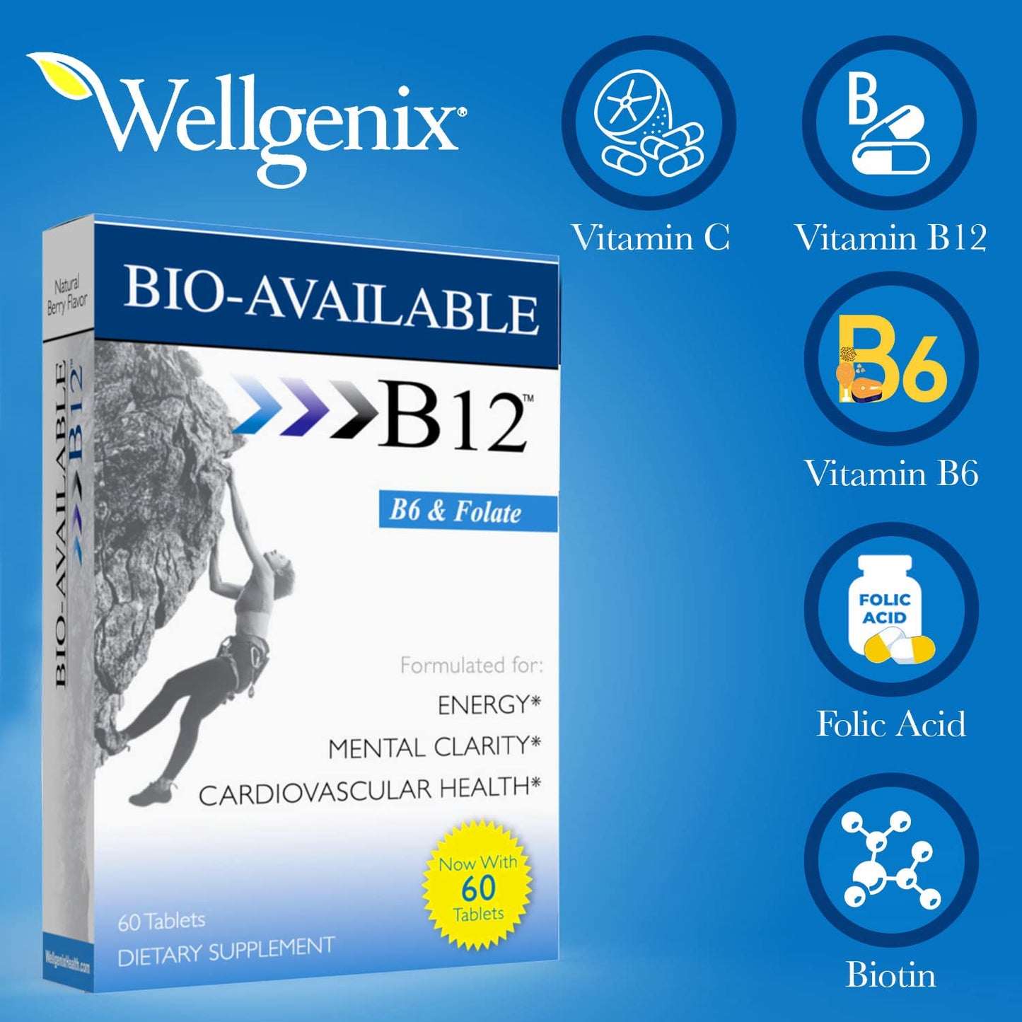 Wellgenix Bio Available Daily Multivitamins Tablet 60