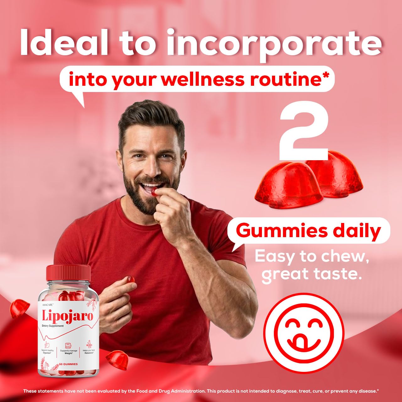 AMACARE LipoJaro Gummies 300 Gummies