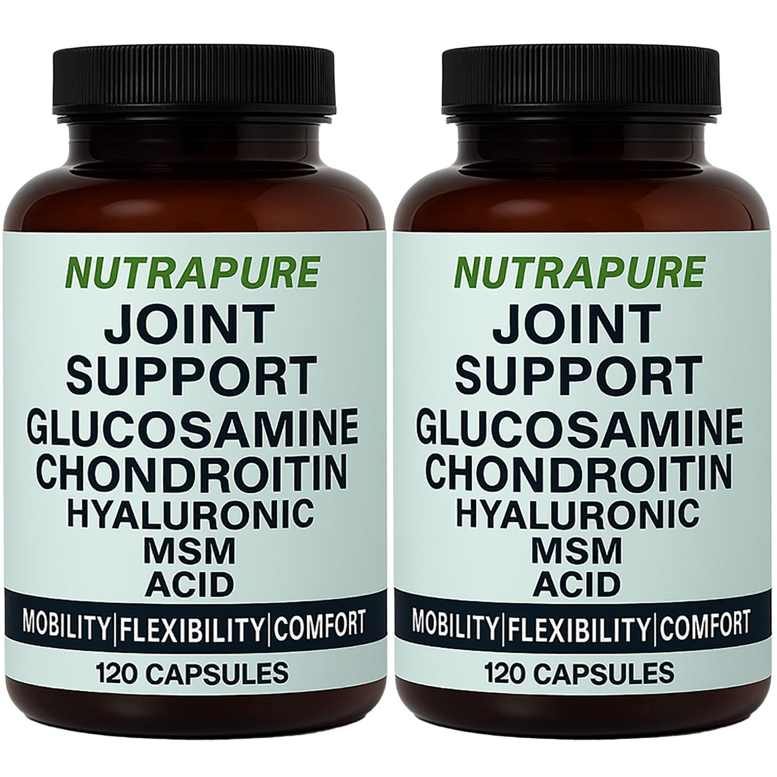 WXDOAU Nutrapure Joint Support Capsule, 120 Veggie Capsules