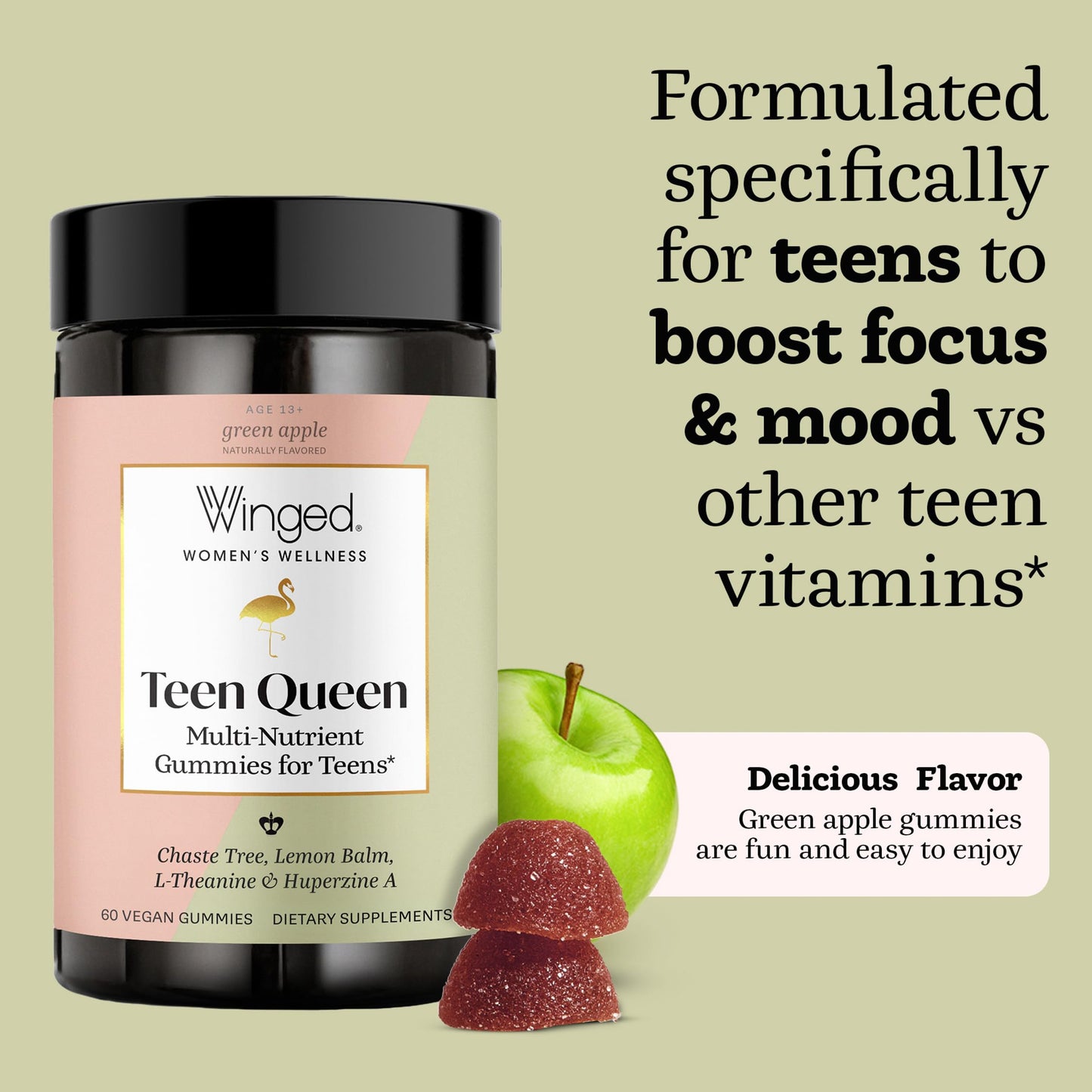 Winged Wellness Multivitamin Gummies, 50 Count