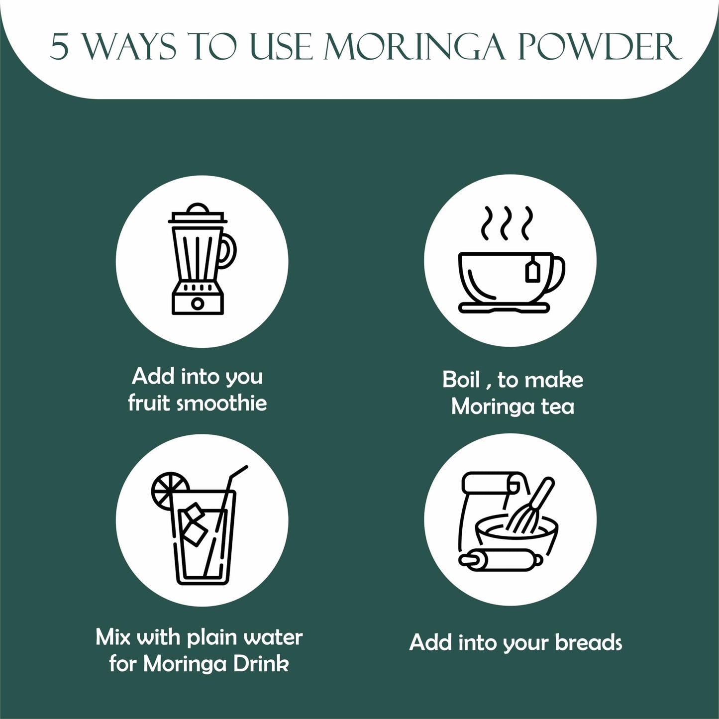 MAPL Moringa Powder (Powder), 8 oz