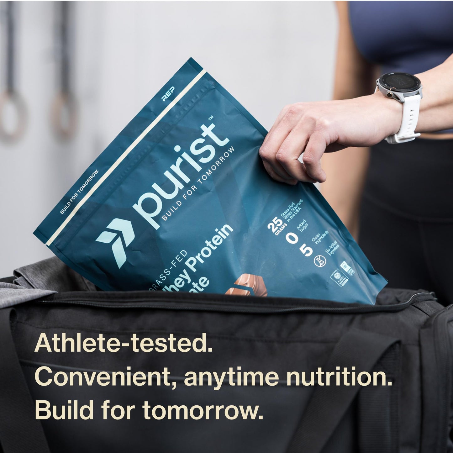 PURIST Grass Fed Whey Protein Isolate Powder, Keto, Sugar Free, 32 Servings