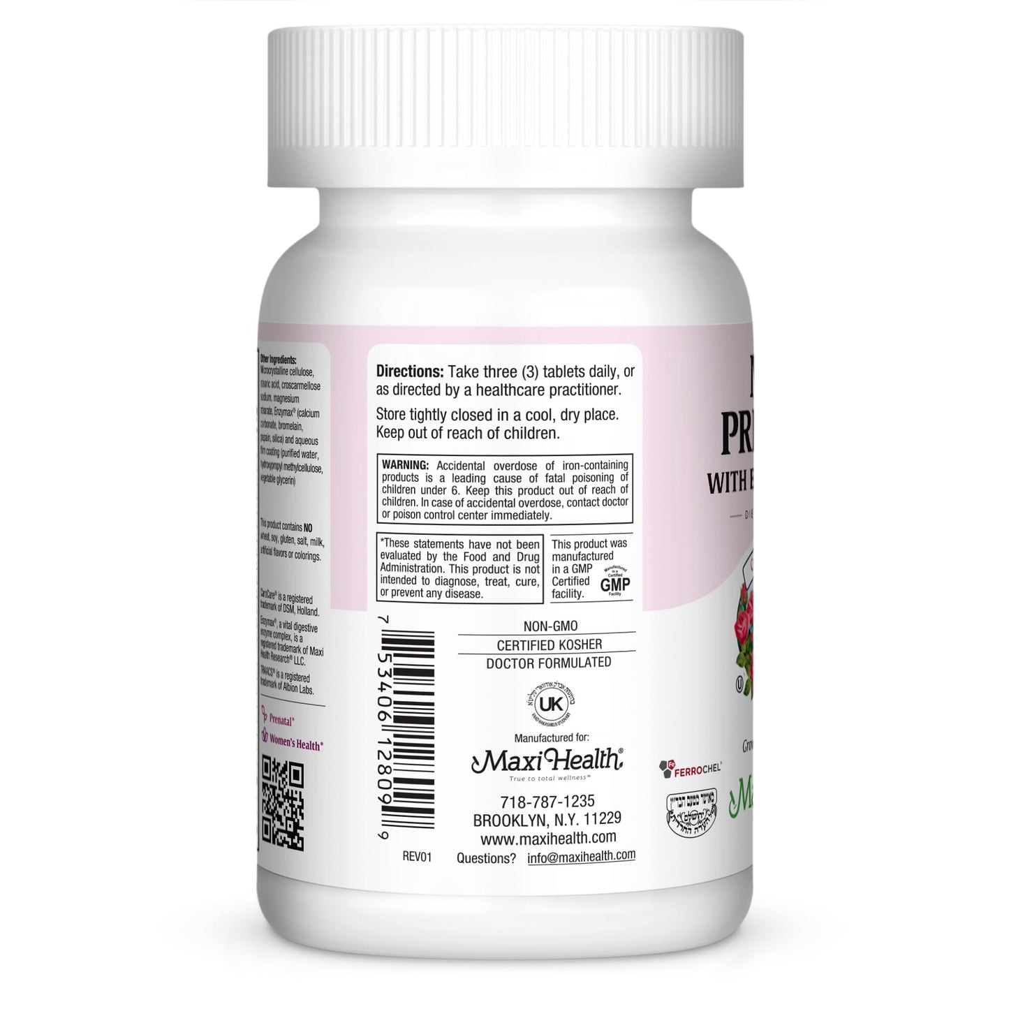 Maxi Health Maxi Prenatal 90 Tablets