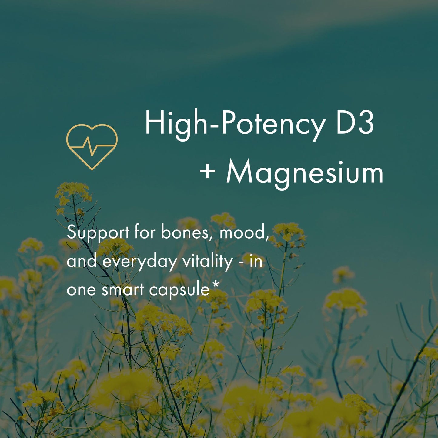 NAOMI Activated Vitamin D3 5000 IU + Magnesium 250mg Capsule, 60 Count