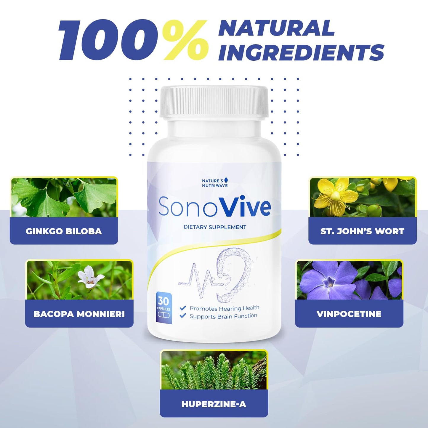 Nature’s NutriWave SonoVive Original Formula Capsules 30 Capsules