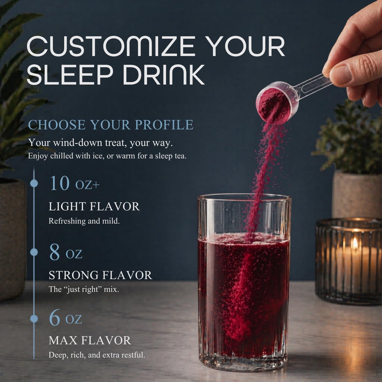 Sleep Habits Sleep Habits Restore Magnesium Glycinate with L-Theanine, Tart Cherry & Beet Root Powder 7.8 Ounce