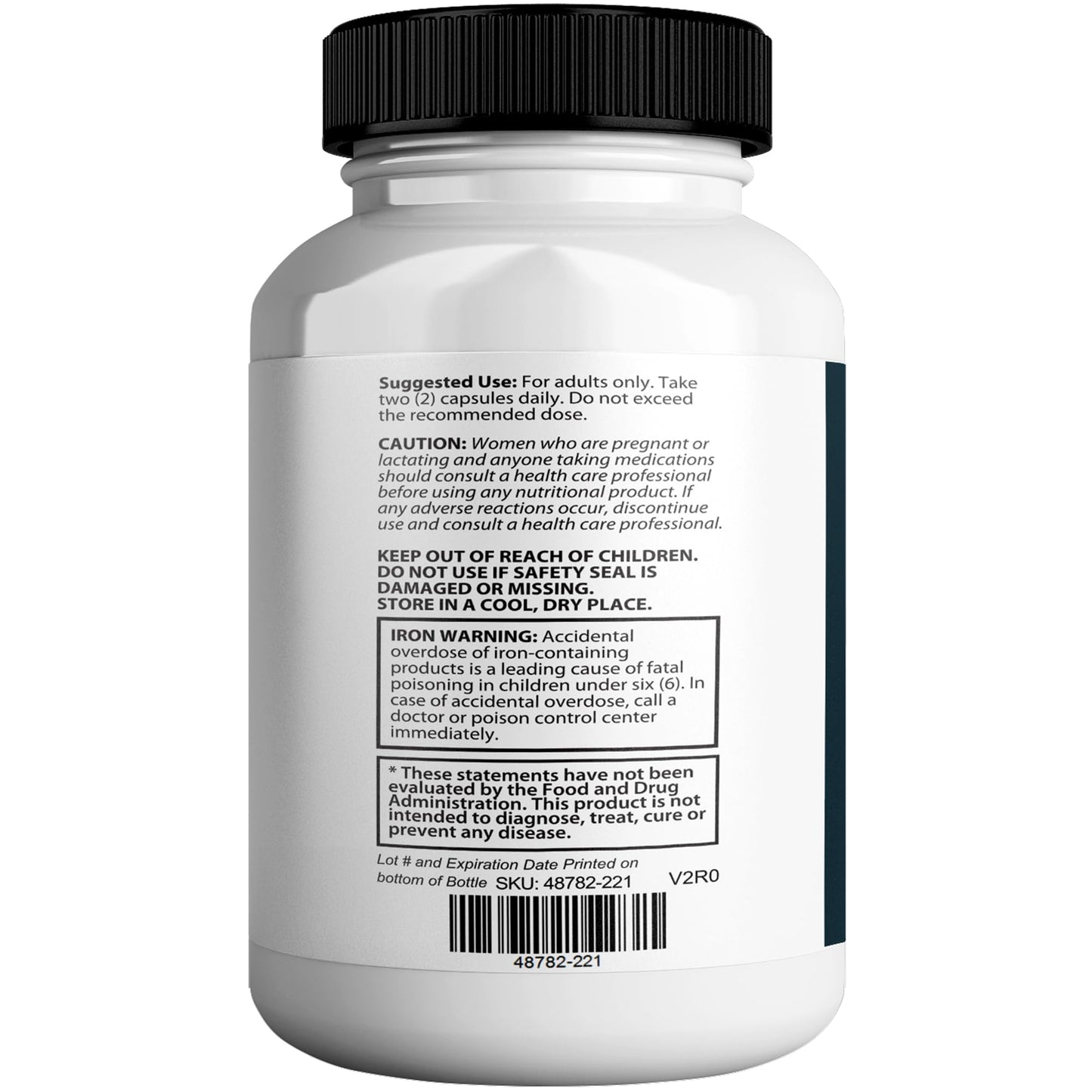 GREENVIFY Illuderma Max Hair, Skin and Nail Supplement Capsules, 180 Capsules