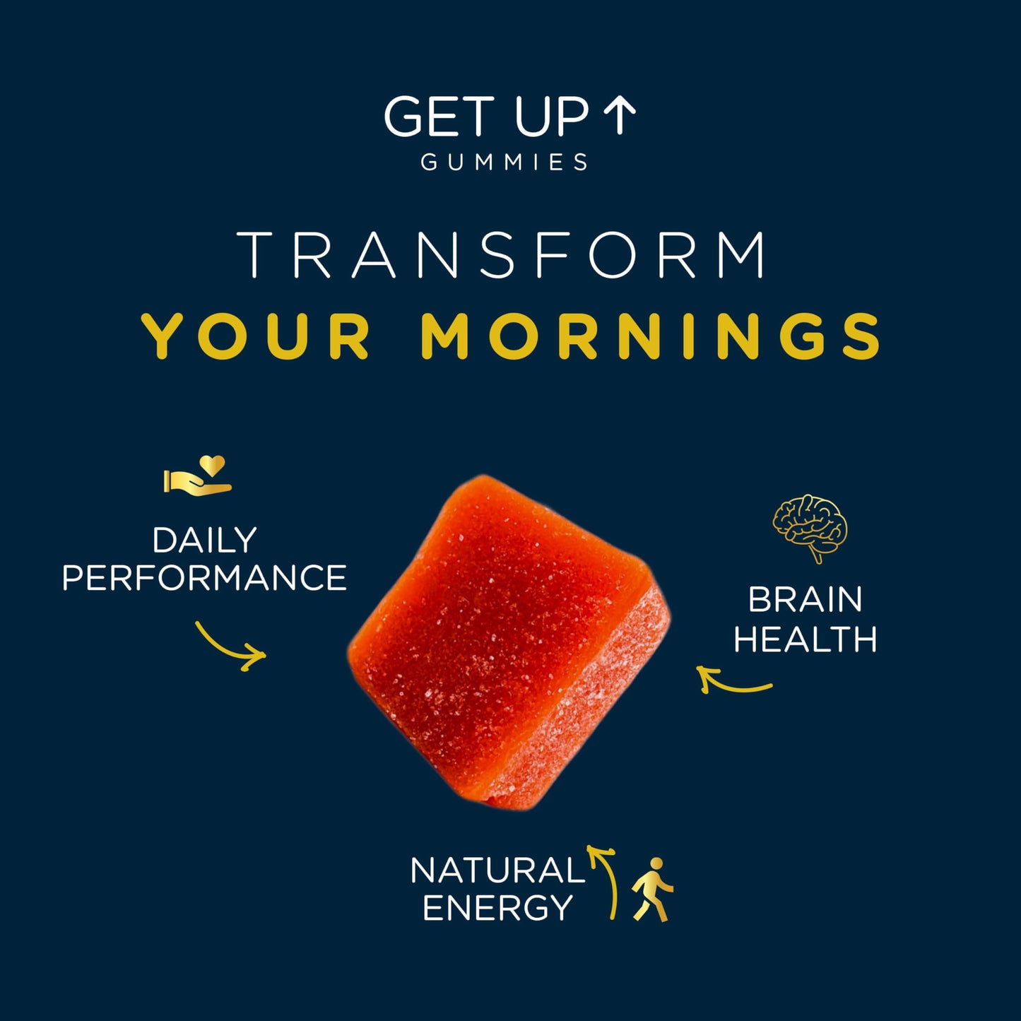 Funkti Focus Mushroom Gummies, 30 Gummies