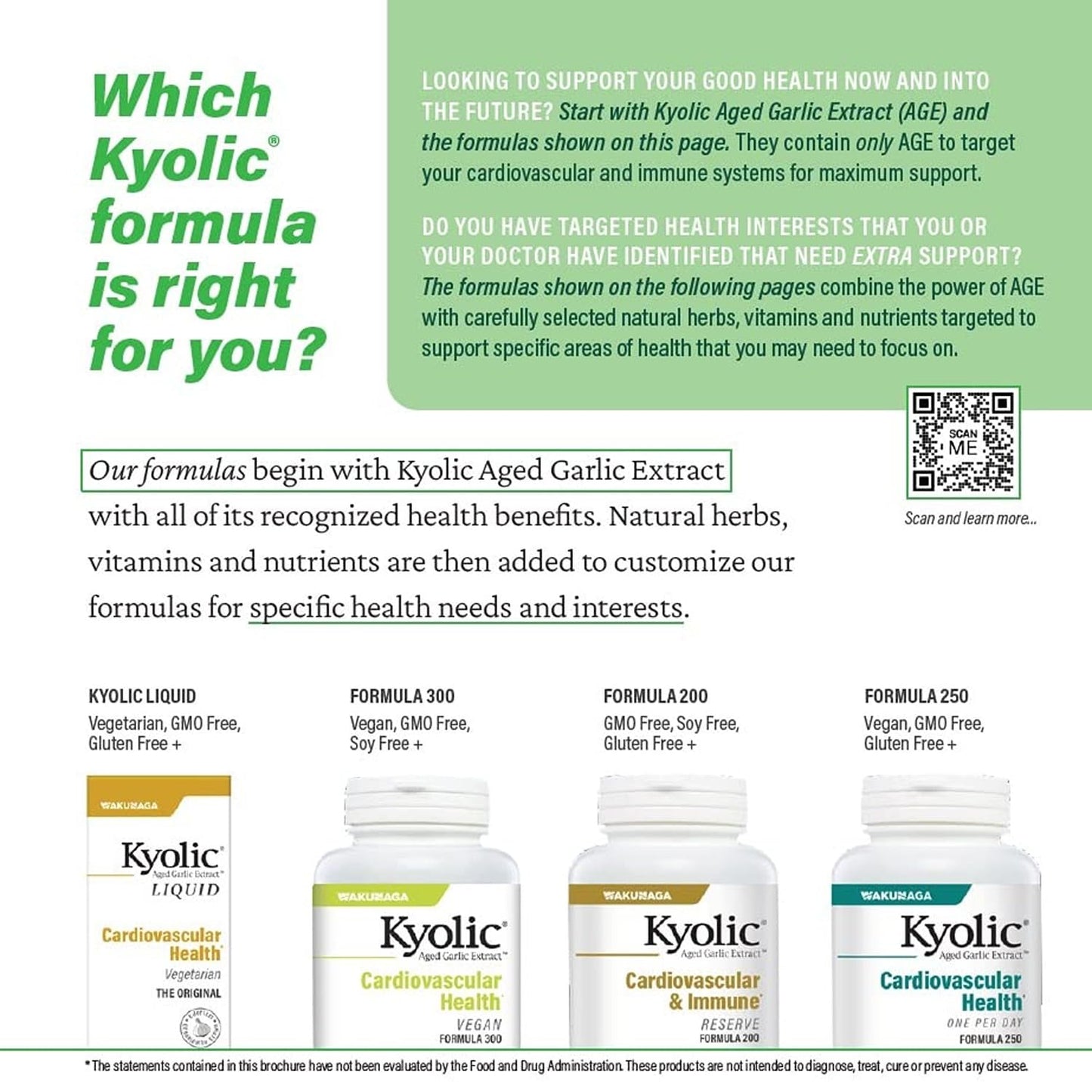 Kyolic Aged Garlic Extract Formula 300 Cardiovascular Health Vegan Capsule 120 Count