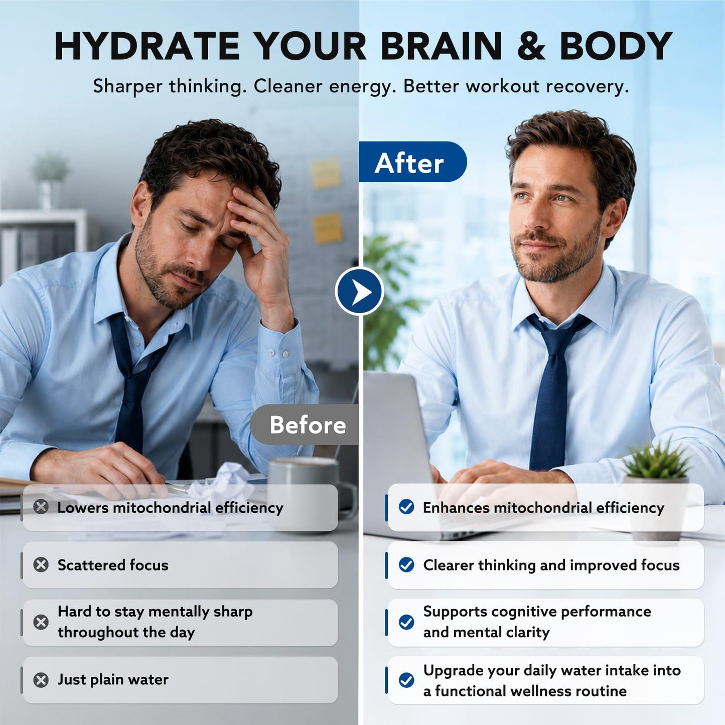 Hovika Hydrogen Water Tablets with Magnesium for Drinking Water, Fast-Dissolving, 60 Tablets