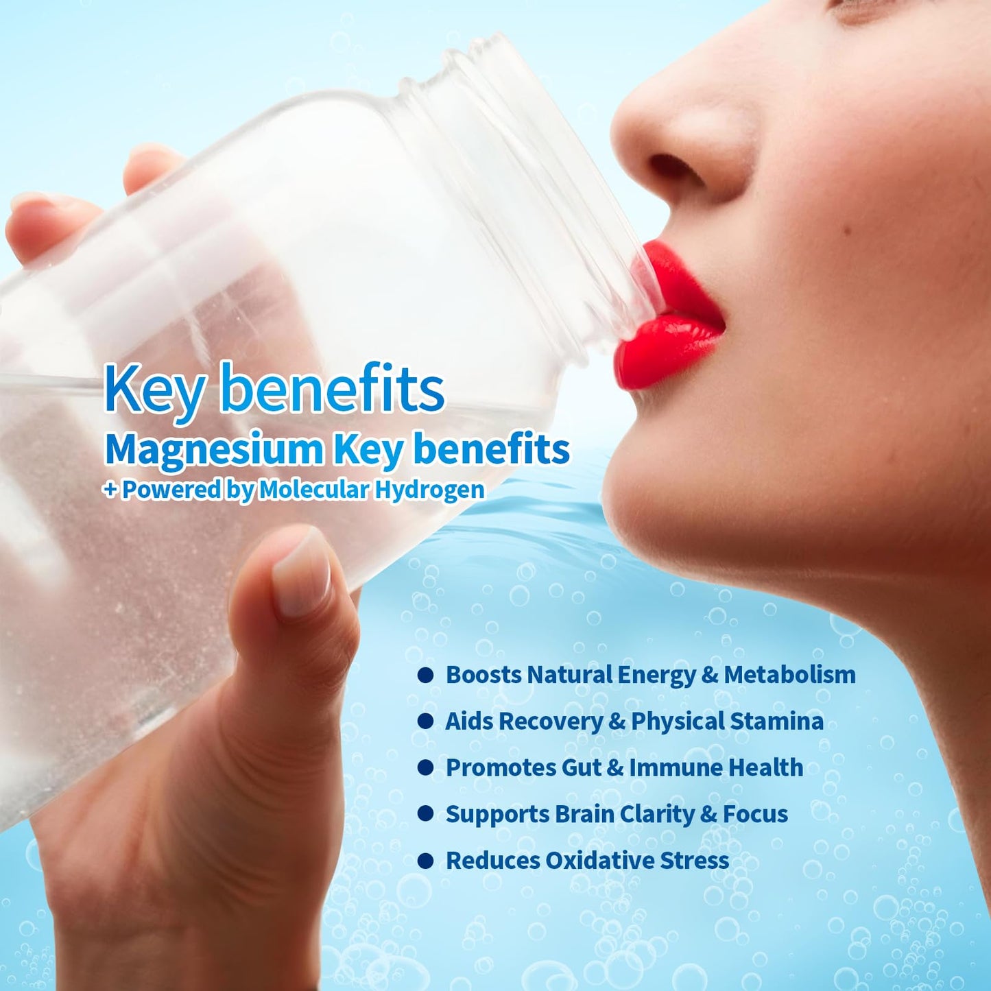 VivoNu Magnesium Hydrogen Water Tablets, 120 Count
