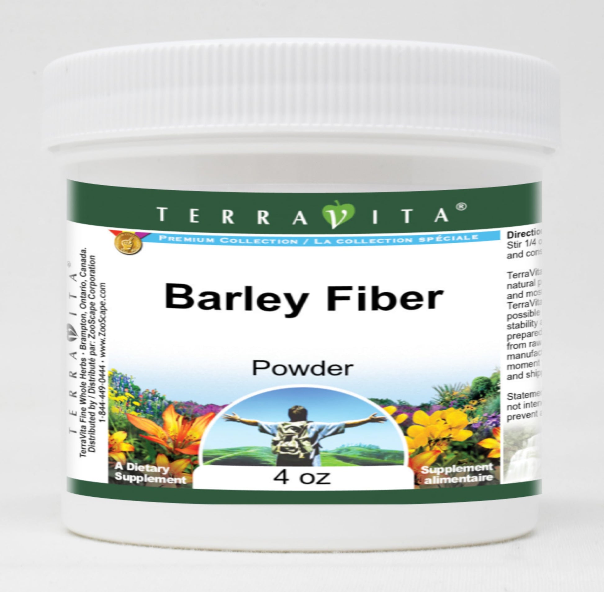 Terravita Barley Fiber Powder 12 oz