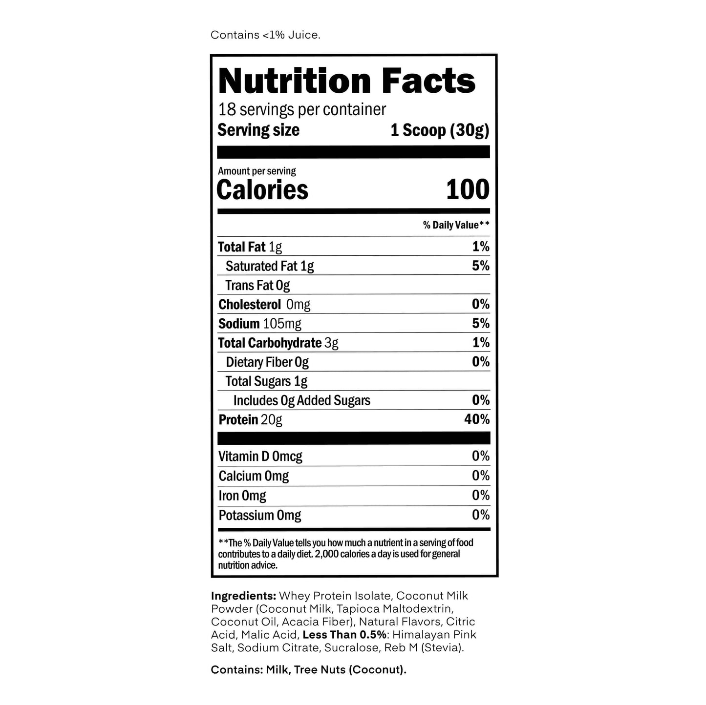 Oath Nutrition Clear Whey Isolate Protein Powder, Brazilian Limeade, 20g Complete Protein per Serving, No Added Sugar, Grass-Fed, 18 Servings