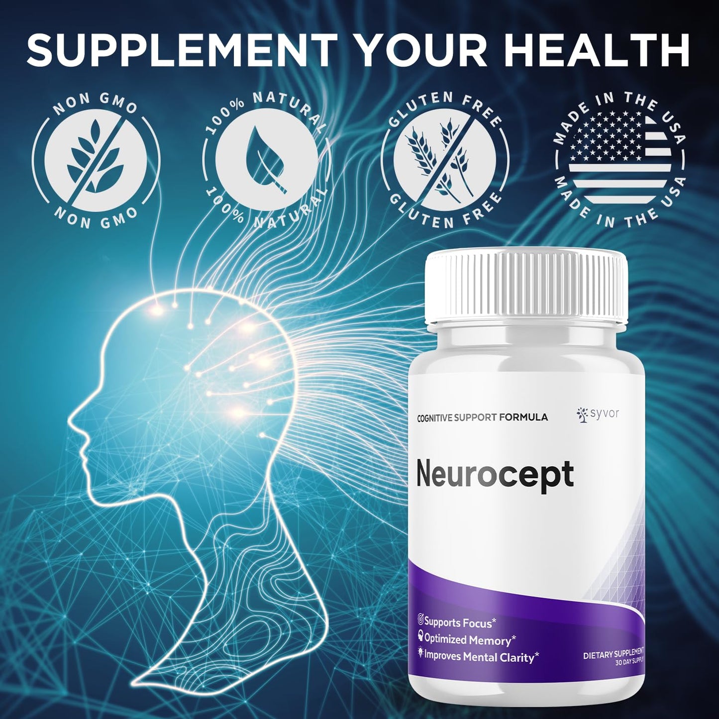 Syvor Neurocept Capsule 180 Capsules