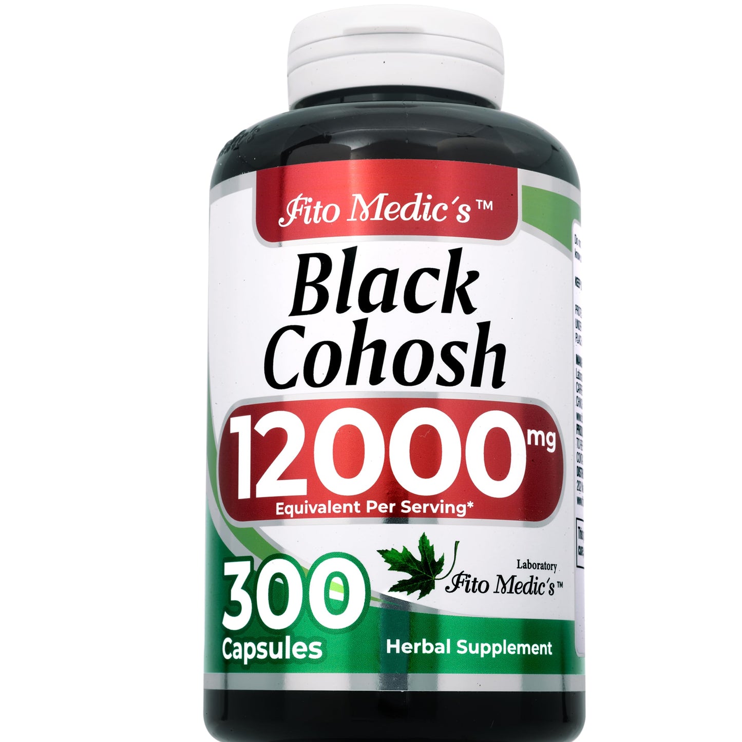 FITO MEDIC'S Black Cohosh Capsule, 300 Capsules